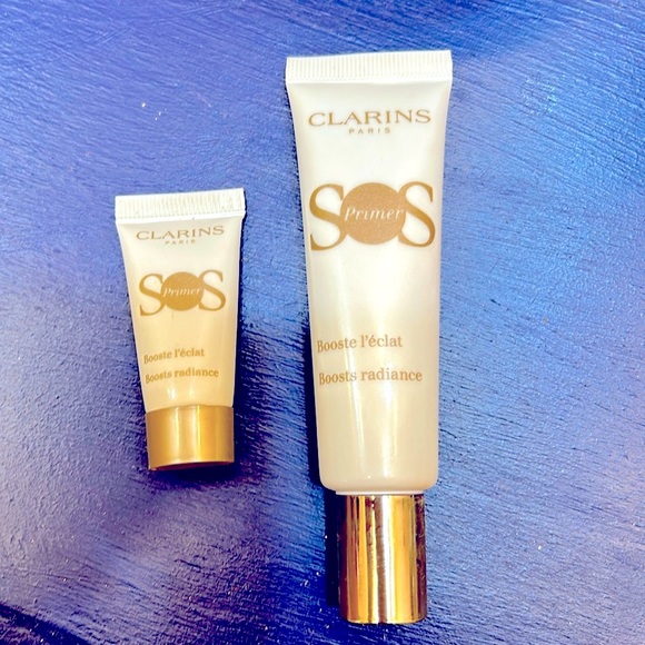 Clarins Primer for Luminosity 1 full-size 30 ml. & 1 travel size 5 ml. - Picture 1 of 2